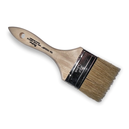 GORDON BRUSH 3" Chip Paint Brush, Hog Hair Bristle, Wood Handle, 12 PK R10003